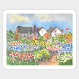 Cape Porpoise Countryhome Garden Sticker